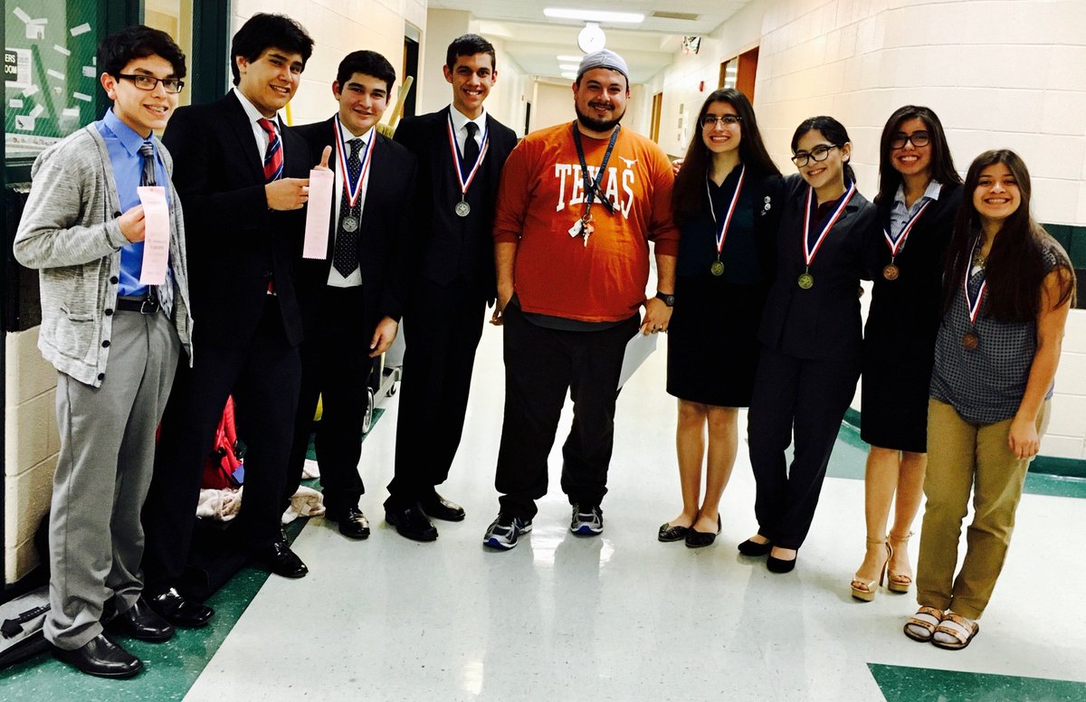 CONGRATULATIONS TO VELA HS CROSS-EXAMINATION DEBATE TEAM! District 31-6A Champions #ECISD #Edinburg