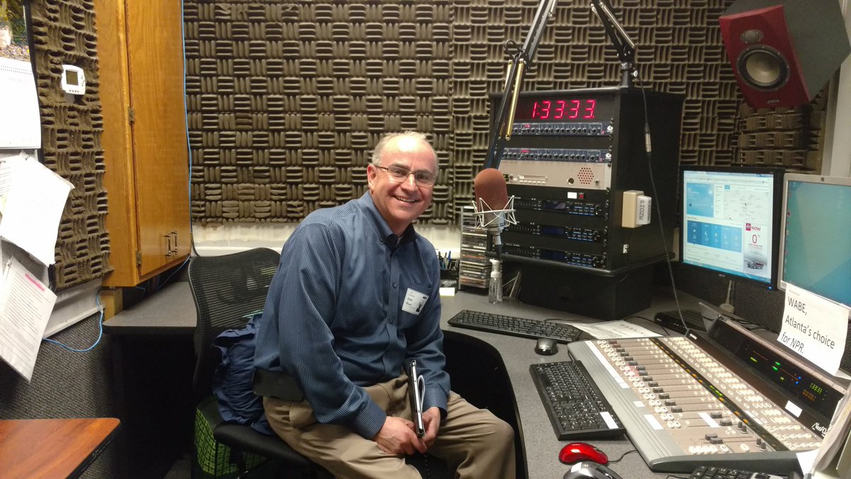 About to be live on WABE NPR to discuss  housing!