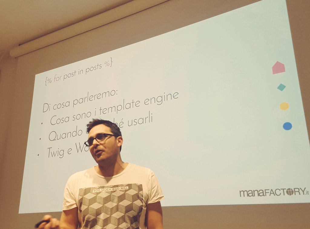 {% for post in post %} e ora <a href="/matteobarale/">Matteo Barale</a> ce la spiega #WpRoma