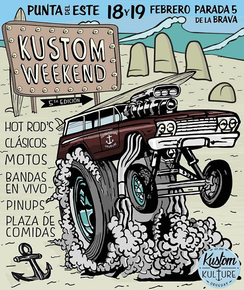 losoxford's tweet photo. este domingo 18 pm estamos tocando en la parada 5 de la brava #PuntadelEste #Kustomweekend2017 
https://t.co/SYPBWz95ZI https://t.co/08rPCAZUSF