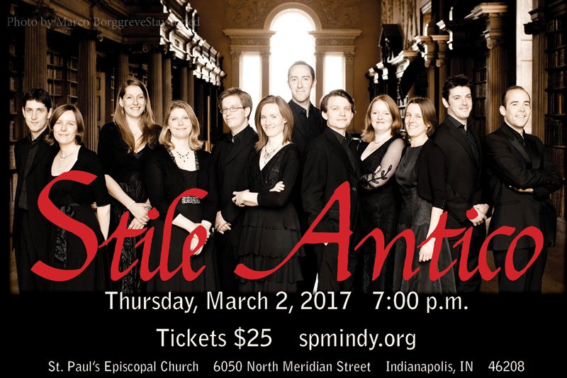 stpaulsindy's tweet photo. @stileantico at @stpaulsindy Thur., 3/2. Tickets available https://t.co/dIsEDxh8ph https://t.co/YFJU9BCYLc