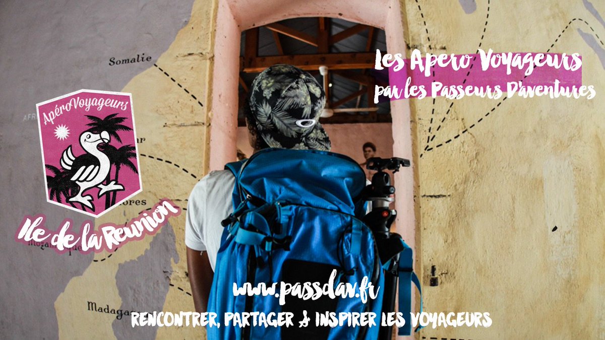 FloetYo's tweet photo. Venez nous rejoindre à notre apéro voyageurs le 22 février sur la plage de l’Ermitage au @CocoBeach974 ! #PassDav https://t.co/viACH59AM6