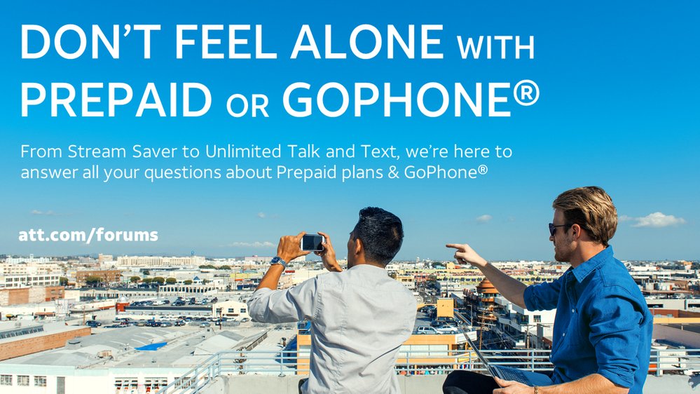 GoPhone Knowledge Sharing Session, Wednesday, February 15th from 1-4pm EST   forums.att.com/t5/GoPhone-Pre… soch.us/2kyEOPL #attemployee