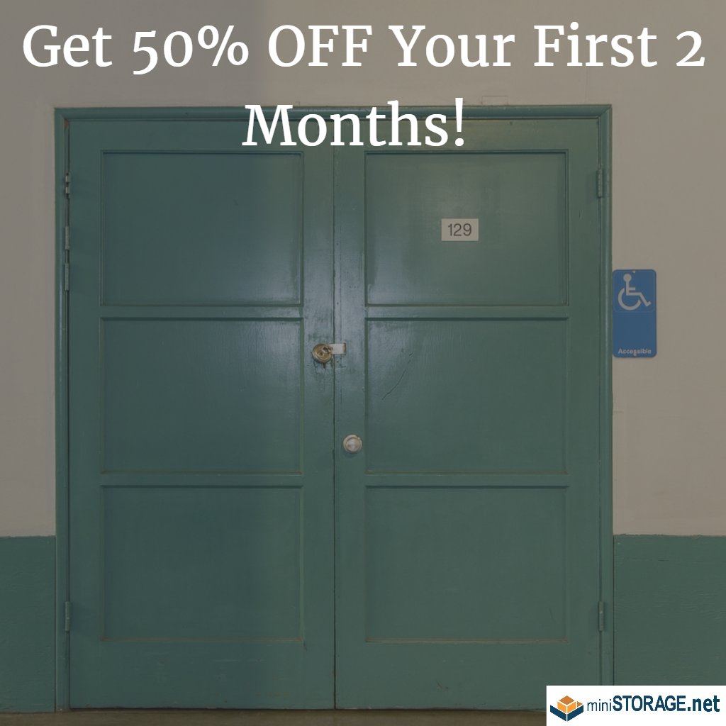 MiniStorage_LA's tweet image. Need #Storage?! Rent from us TODAY &amp;amp; get 50% OFF your first 2 months! Visit us at MiniStorage.net for more details! #Save #Organize