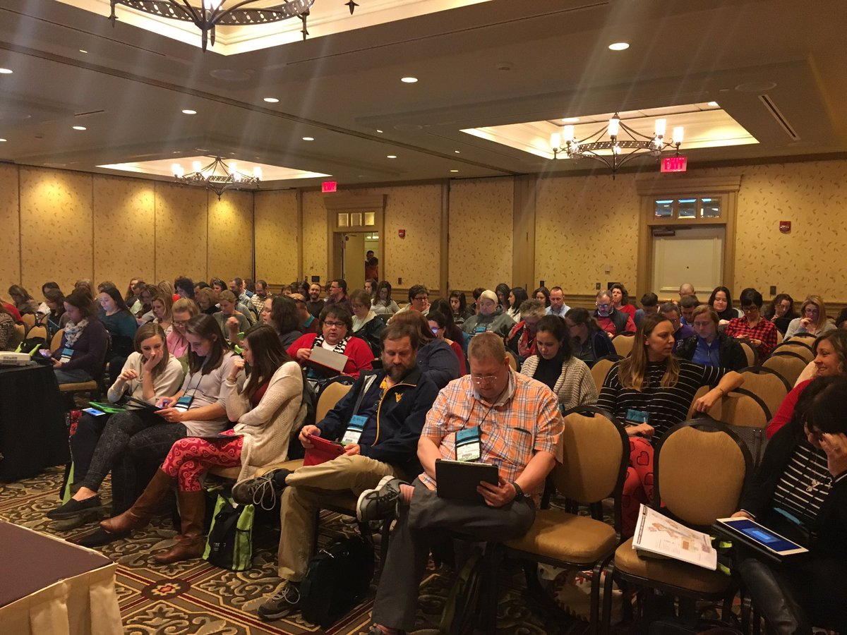 mrmacer's tweet photo. Thanks to all the passionate educators that came out to learn and share all the awesome #edtech happening in their classrooms! #pete2017 https://t.co/95nMm9rXRN