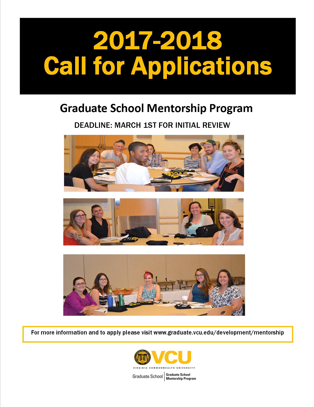 VCU Graduate School on Twitter "Call for submissions for the vcu_gsmp