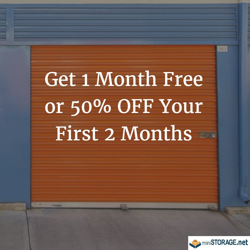 MiniStorage_AN's tweet image. Need #Storage?! Rent from us TODAY &amp;amp; get 1 Month FREE or 50% OFF your first 2 months! Visit us at ministorage.net! #Save #Organize