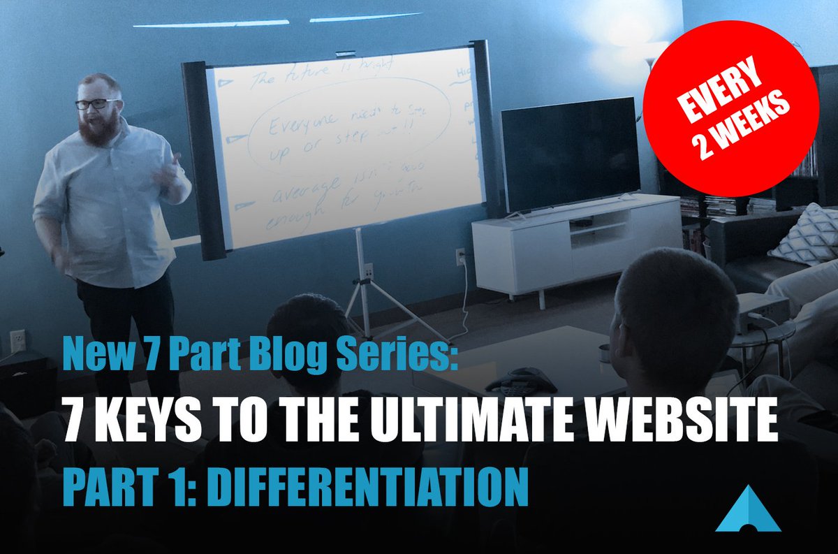 AugustAsh's tweet photo. In the 1st installment of our new blog series, we explain why differentiation is critical to your website's success: https://t.co/RIUivIY6Tz https://t.co/MDVrGWJQRI