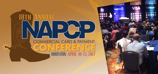 DATABASICSinc's tweet photo. Looking Forward to Attending & Speaking at @NAPCP_org #CommercialCard '17 Annual Conference #NAPCP2017 https://t.co/iuGZpbL7iQ