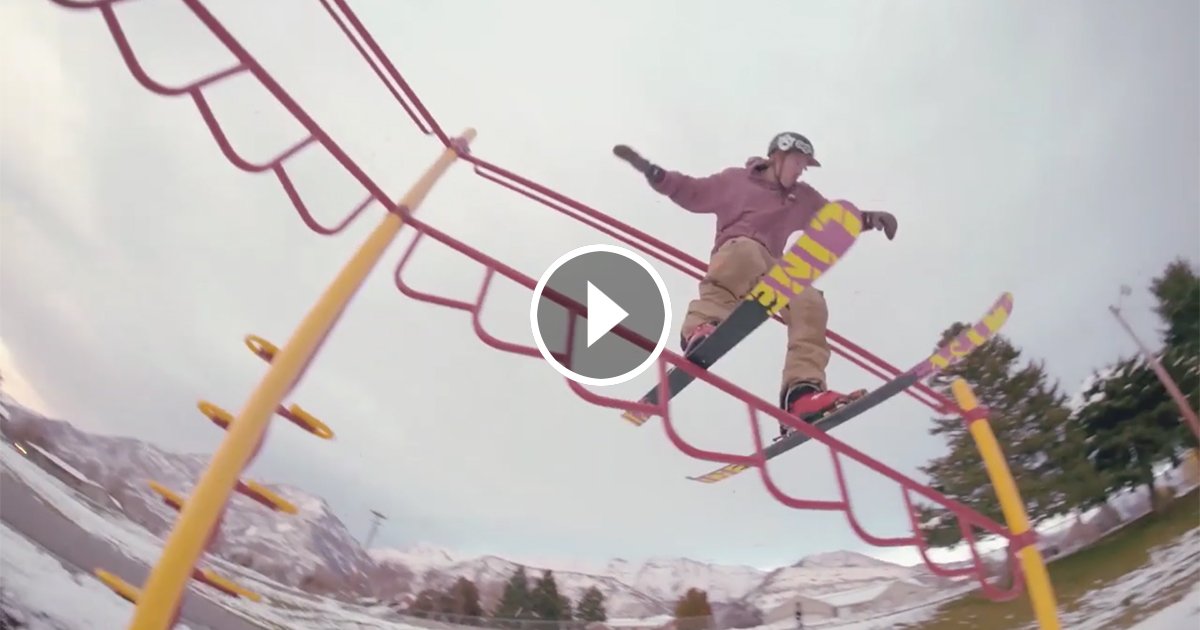 FREESKIER's tweet photo. [Watch] Some of the most insane street-skiing you'll see all year; vote for your favorite edit → https://t.co/Ff2ZTSqWvF #Skiing https://t.co/edUsGO7IC2