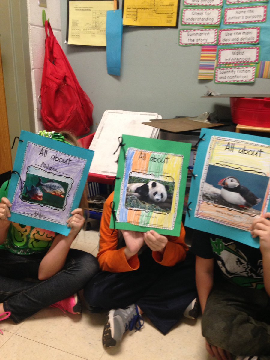 howardd2class's tweet photo. Sharing animal research!  We worked so hard! https://t.co/CjnmkxnQfQ