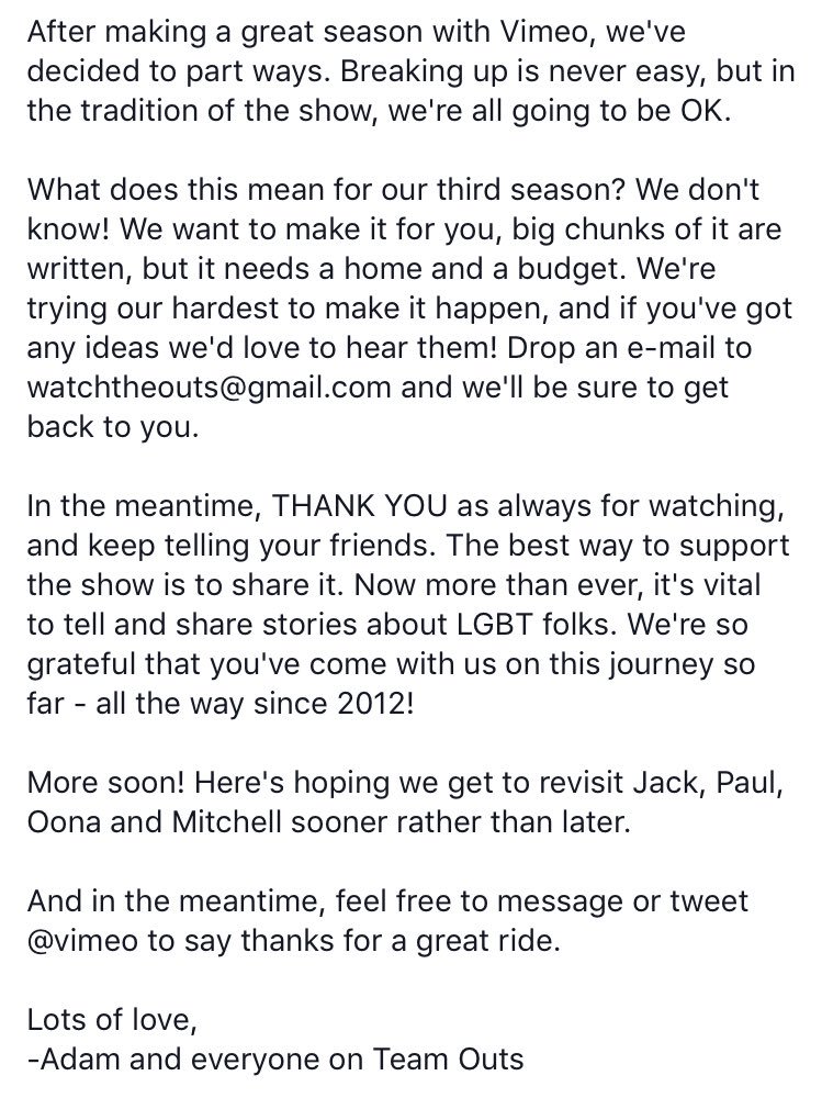 The Outs tweet media