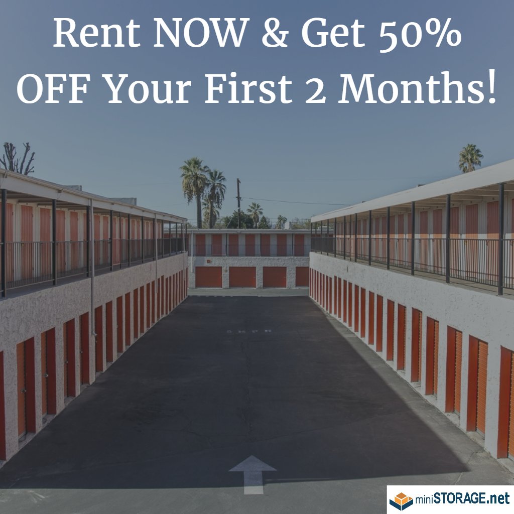 MiniStorage_VN's tweet image. Need #Storage?! Rent from us TODAY &amp;amp; get 50% OFF your first 2 months! Visit us at MiniStorage.net  for more details! #Save #Organize