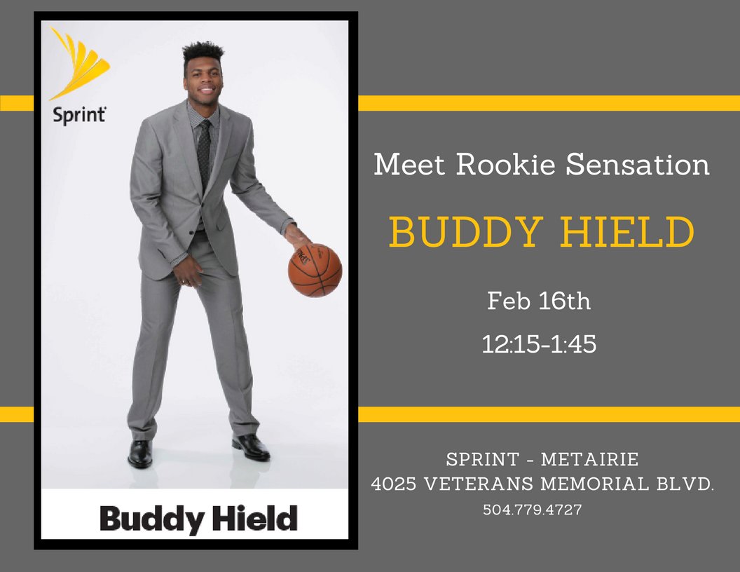 SprintDiscounts's tweet photo. Buddy Hield will be at Sprint!!! @NewOrleansBA @tmj_LA_EDU @raisegradesNOLA @_OPSB  @NOPDNews  @JeffParishGov https://t.co/EtTFWrpsBB