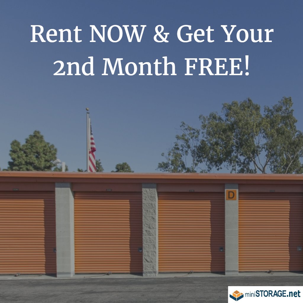 MiniStorage_WLA's tweet image. Need #Storage?! Rent from us TODAY &amp;amp; get your 2nd month FREE! Visit us at MiniStorage.net  for more details! #Save #Organize