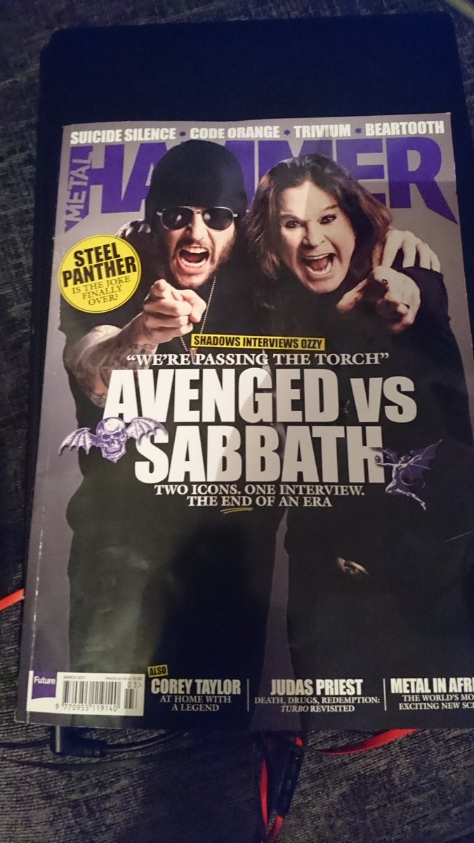 alexchris1997's tweet photo. @MetalHammer @Merl_Hammer I'm a bit late but I'm happy to say I have the new Metalhammer Magazine https://t.co/dSPMwyabtA