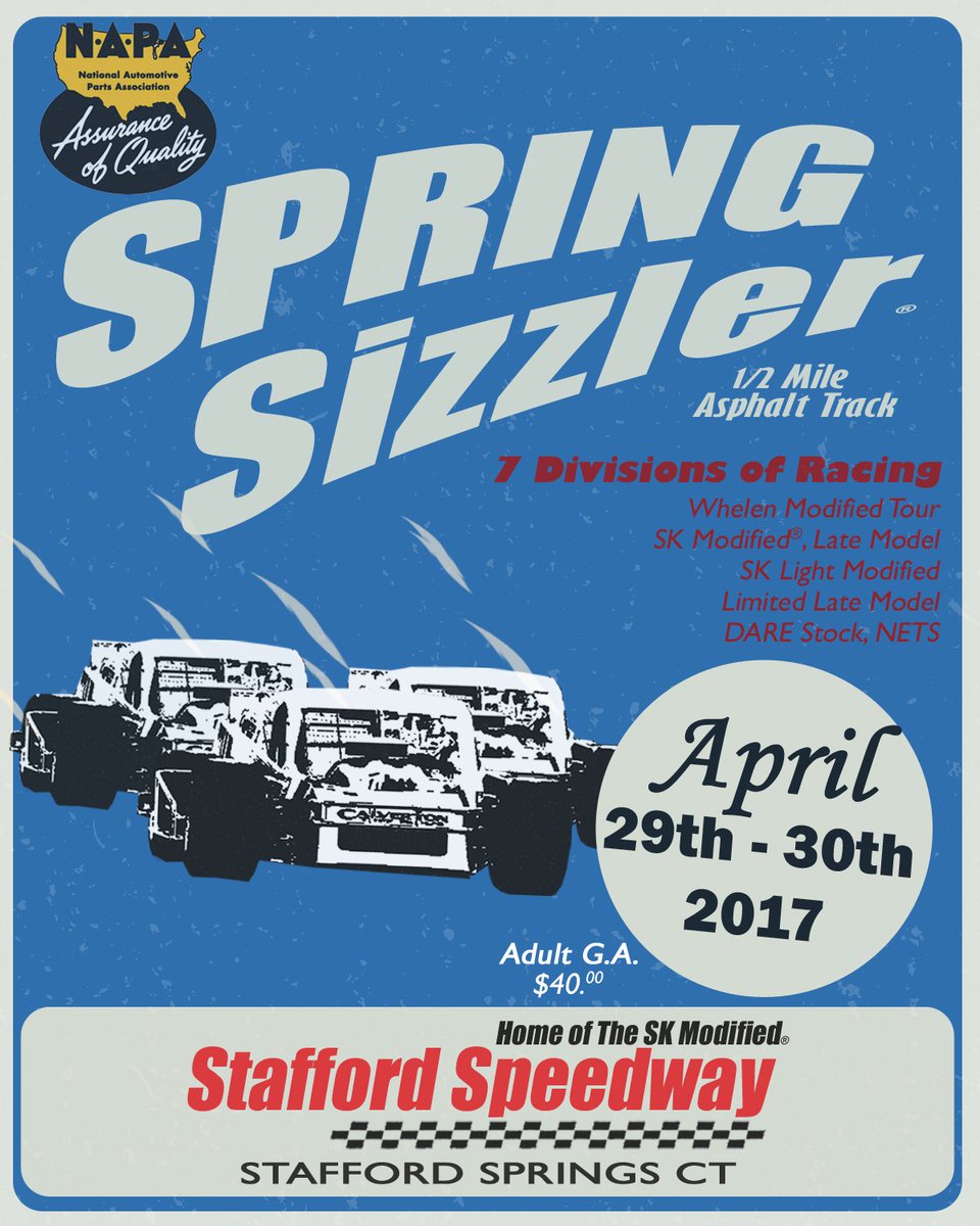 StaffordSpeedwy's tweet photo. The Greatest Race in the History of Spring https://t.co/crLbgeljWT