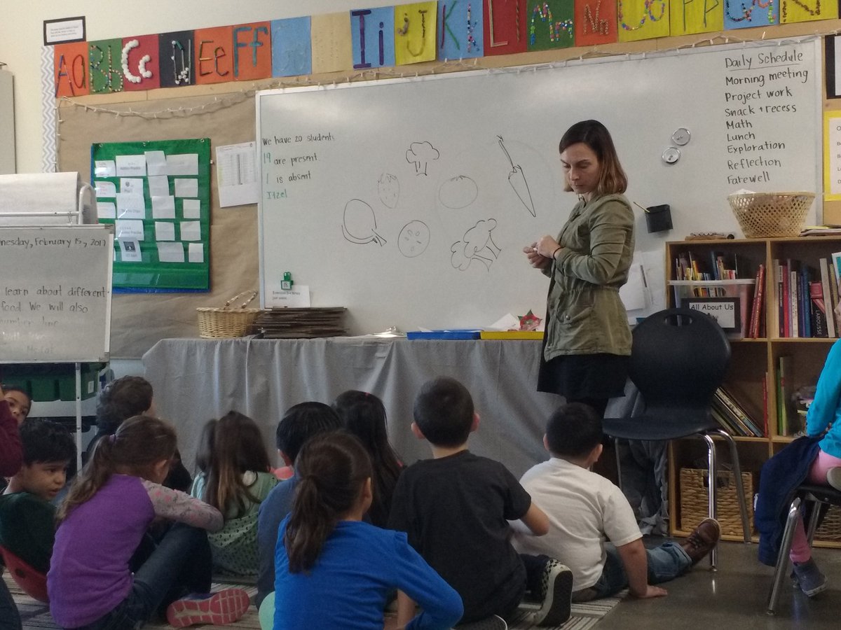 kristenmacc's tweet photo. #htecv #Kindergarten Ss learn about nutrient rich food #pbl #deeperlearning https://t.co/xpkxqKIIvh