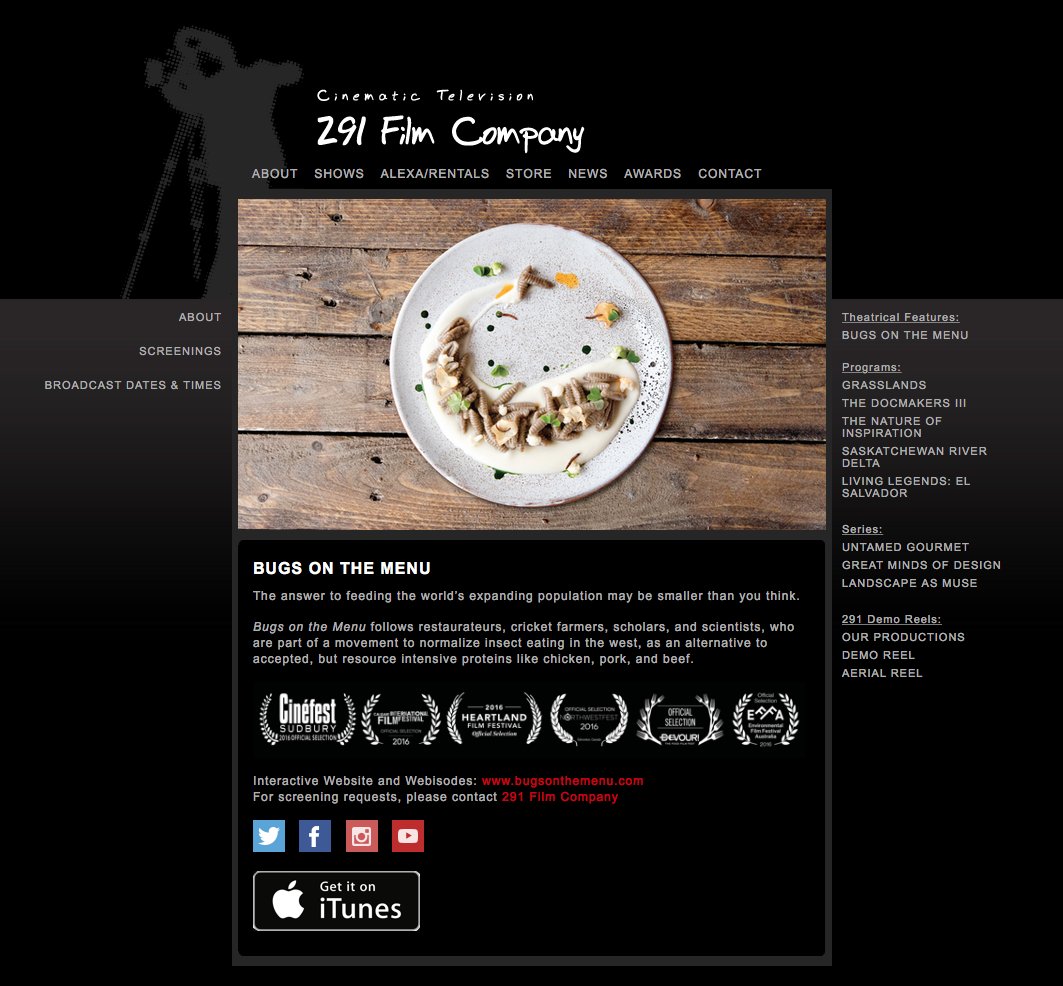BugsontheMenu's tweet photo. Explore 291 Film Company's other documentary productions: https://t.co/zwTA2gVp9F #bugsonthemenu #landscapeasmuse #arrialexa #documentaries https://t.co/IjDclVK4Sk