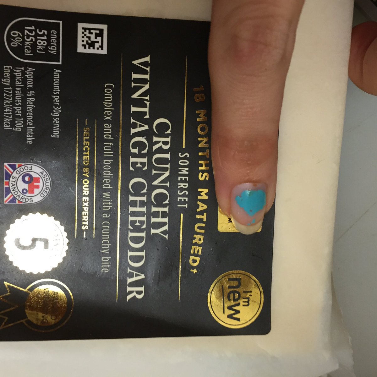 Mousy1985's tweet photo. Is crunchy a good adjective for cheese?! #spagbog #badnails https://t.co/dZ3WgIz2BB