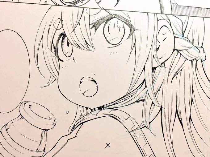 ペン入れました✒︎ 