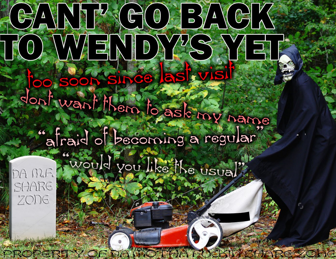 ALLREADY BECOMING A BIT TO FAMILIAR WITH DRIVE THROU LADY -ADMIN