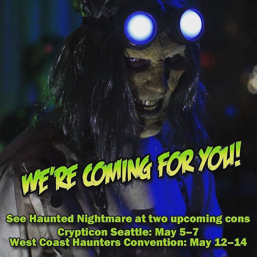 hauntnightmare's tweet photo. Haunted Nightmare at the Nile will be back again at Crypticon Seattle May 5 to 7 and the W… https://t.co/tEC2quymIn https://t.co/W4spPKIZRc