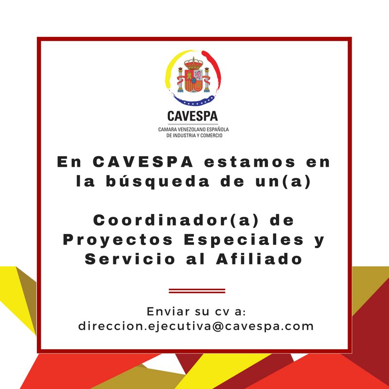 ¡Buenos días! Estamos en la búsqueda de un(a) Coordinador (a) de Proyectos Especiales y Servicio al Afiliado: bit.ly/2ld47vd