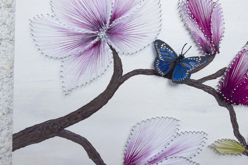 StringArtStudio's tweet photo. String art magnolia branch.

#stringart #handmade #decoration #art #modernart #contemporaryart https://t.co/HiAvVuZr9n
