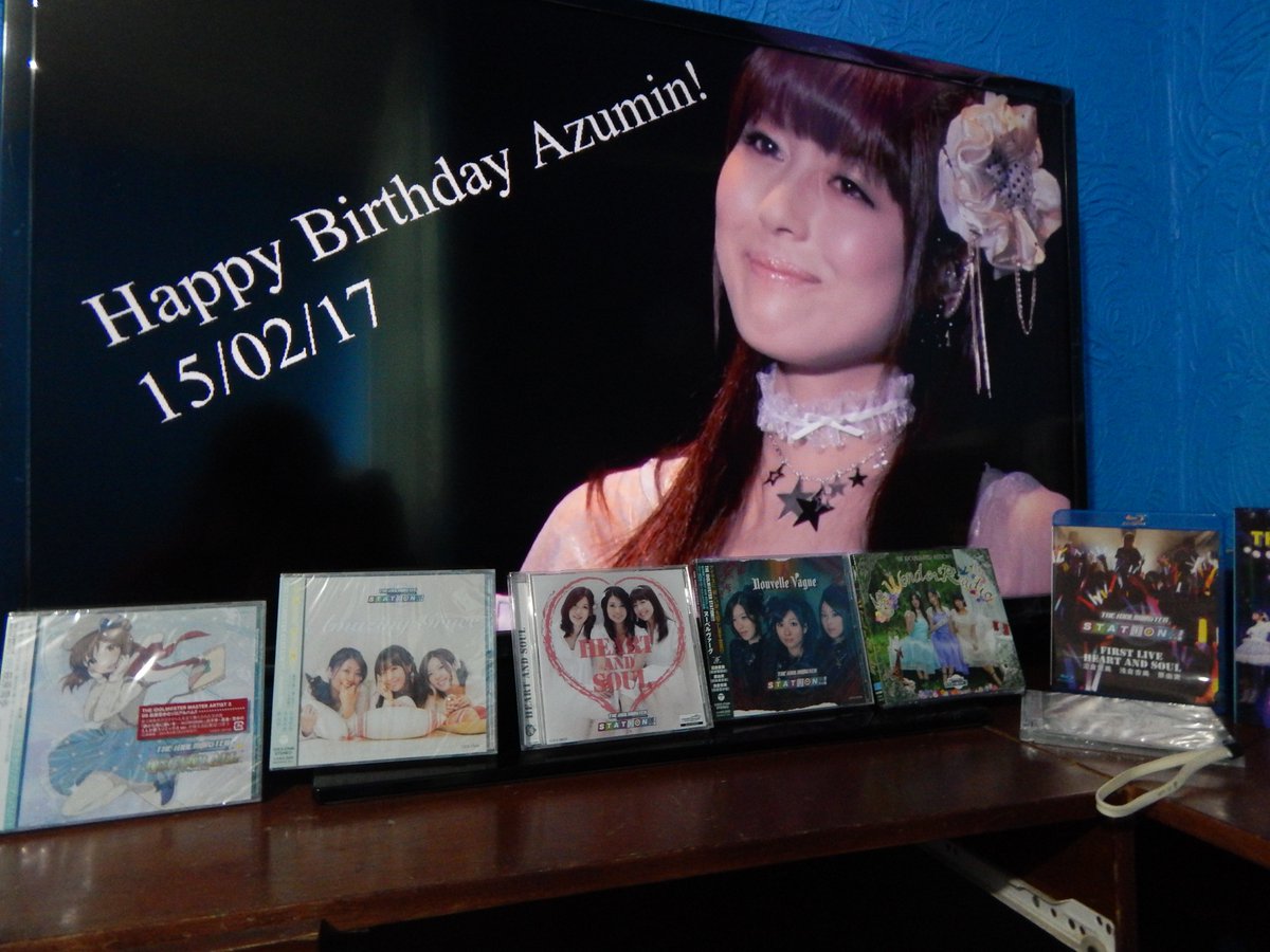 HikenP's tweet photo. I felt so happy while doing it. I love you and will continue supporting you forever! Happy Birthday Azumin!! あずみんさま！誕生日おめでとうございます！！ https://t.co/fYPZuuEgno