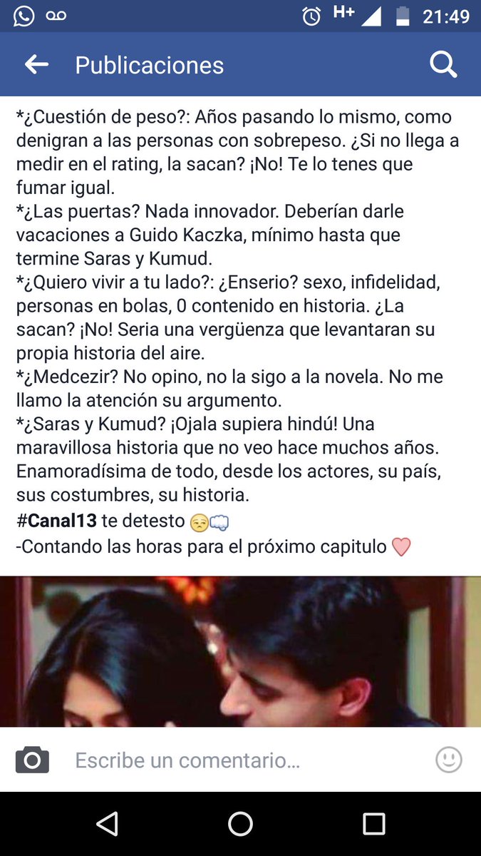 quirogaevalucia's tweet photo. #SarasyKumudNoSeLevanta chicas esta nota salió en diario El Intransigente. @eltreceprensa  @ https://t.co/U2jj3TRFoH