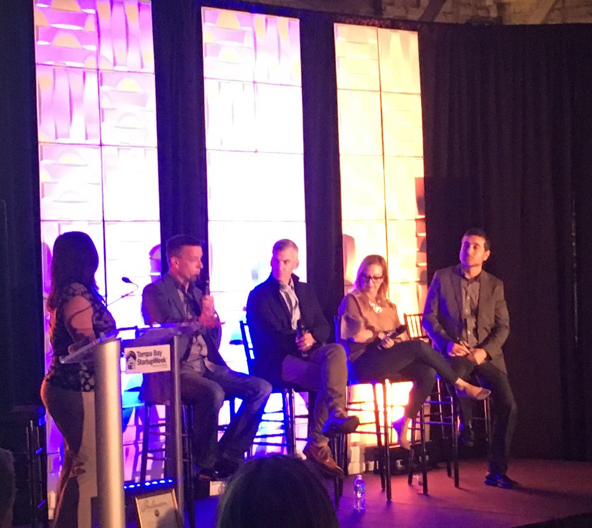 StartupMonkey's tweet photo. The future for startup leadership in Tampa Bay @TBStartupWeek w/ @MarketingPosse @HSN @ian_readman @adjoy &amp; @allenc  #TBSW17 https://t.co/GLNczEKz8j