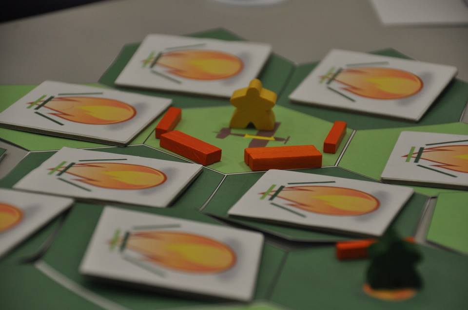HoopCATGames's tweet photo. I'll be play testing #Firebreak ver2 in the Unpub zone at @LetsPlayPA on Saturday. Very excited at what this game has turned into.🔥🔥🔥 https://t.co/yKVZXGQZiV
