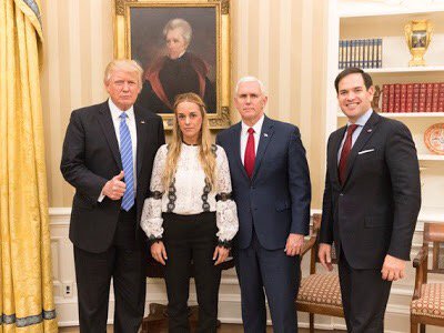 rctv's tweet photo. Lilian Tintori presentó a Presidente de EEUU caso de Leopoldo López y grave crisis humanitaria venezolana. https://t.co/QSxhB3X55b