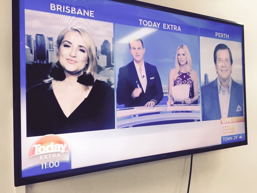 ausradionetwork's tweet photo. Did you spot our gorgeous @BiancaDye this morning on #todayextra @TheTodayShow https://t.co/CKUCG6Kd6N