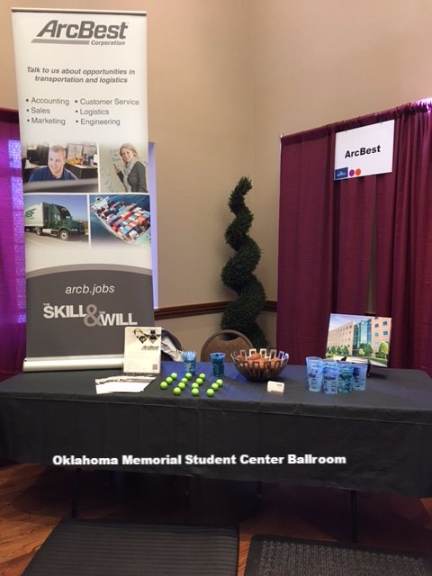 Come see Remy at <a href="/UofOklahoma/">University of Oklahoma</a> until 4 to learn more about a career with ArcBest! #boomersooner #ou