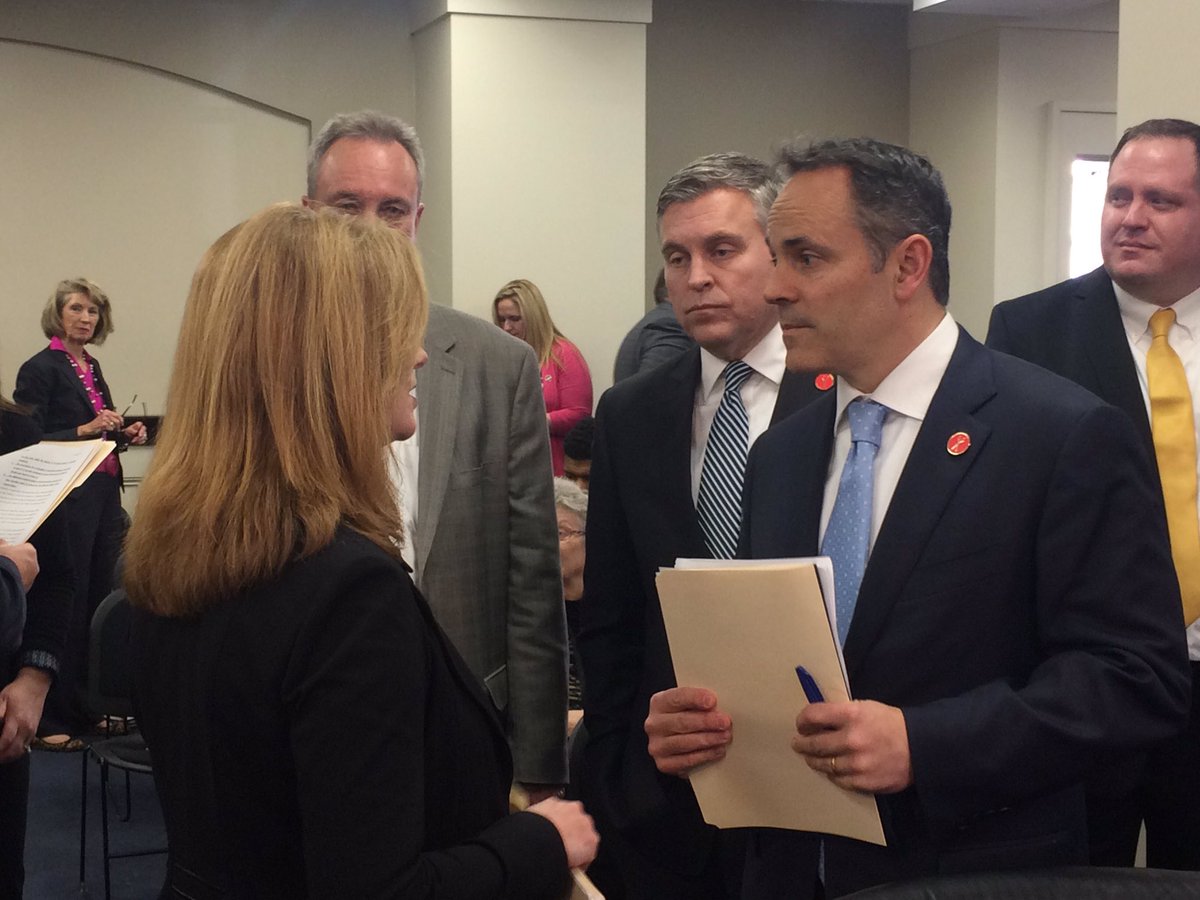 RylandKY's tweet image. Gov Bevin to testify in favor of limiting pain pill prescriptions to 3 day supply, boost fentanyl trafficking/ possession penalties #kyga17