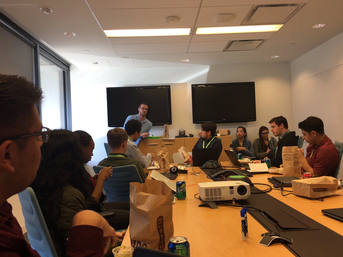 wearedavincix's tweet photo. Lunch&amp;Learn @belkin Q:"How did you get past obstacles while you were in school?" A:"Have a good support system." We like that answer! #dvx17 https://t.co/jzztWRQ3MR