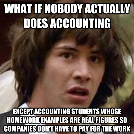 FlyingWithLiz's tweet image. Well this at least makes sense. #basicaccounting #30yearoldfreshman