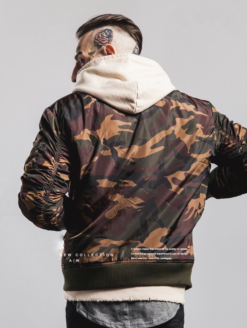 Aesthetic Camo Bomber!!                             Shop 👉 bit.ly/2lMm3O7