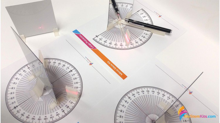 mimioSTEM's tweet image. Reinforce principles of #light reflections when students determine #angels necessary to master the Mirror Maze. #ChallengeBased, #Learning