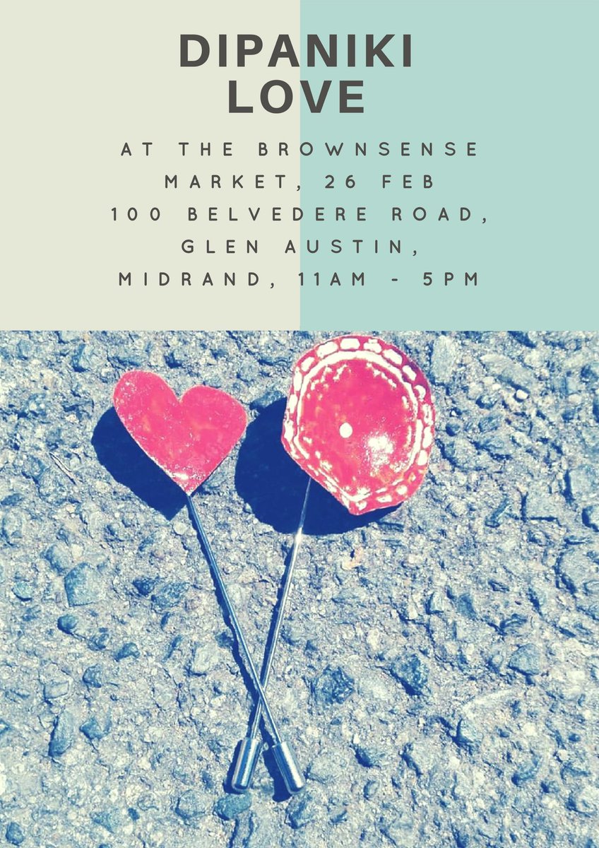 #thingsilearnedfrommatome The BrownSenseMarket will be on fire!