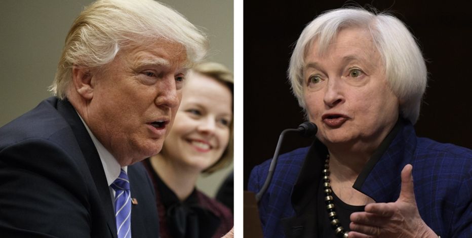 FoxNews's tweet photo. Trump Steals Janet Yellen’s Thunder    https://t.co/6lGcAB6jgT via @FoxBusiness https://t.co/L6CHduvJr9