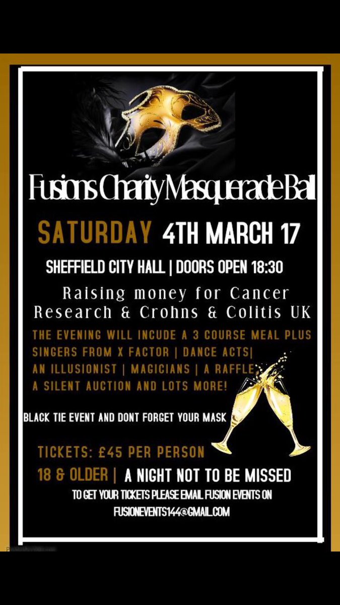 GeorgiamWhite's tweet photo. @HelpSheffield Please RT
Only a few days left to buy tickets! Message me for yours 💗 https://t.co/cYoAD8KBvu
