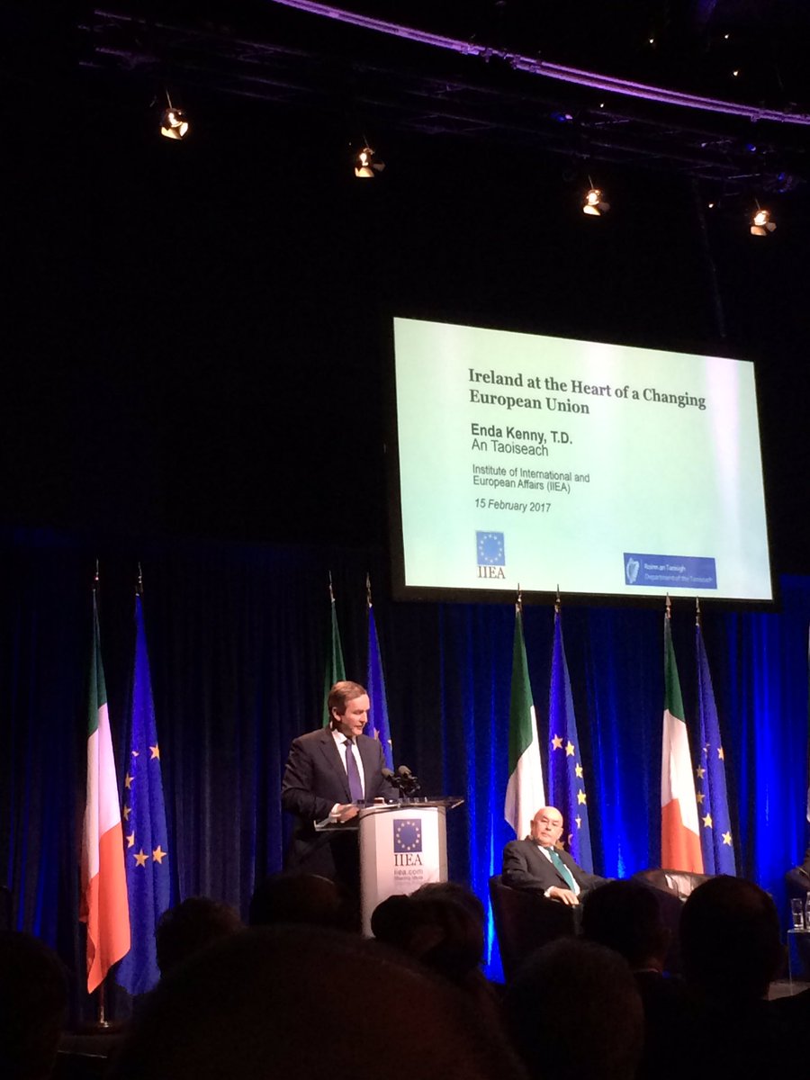 dkinireland's tweet photo. My Day 3 #workingforDK - learned about #Brexit impact on IE @ JCEUAffairs w @DaraMurphyFG at Leinster House and #IIEA event w @EndaKennyTD https://t.co/q1s829OO9u