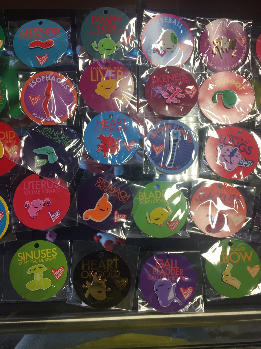OFFBEATjxn's tweet photo. We finally got I hear guts pins back in stock!
Perfect for the doctor in your life.
#offbeatjxn #offbeatart https://t.co/H957uTRZJd