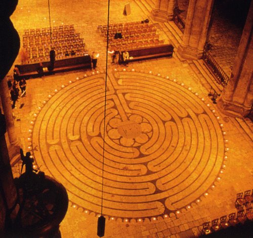 lordlightheart's tweet image. The Labyrinth of Chartes cathedral