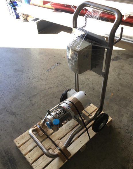 Just dropped off a transfer pump cart for <a href="/saltfirebrewing/">SaltFire Brewing Co</a> Loving all the new breweries popping up in good ol' Salt Lake! #utah #brewery