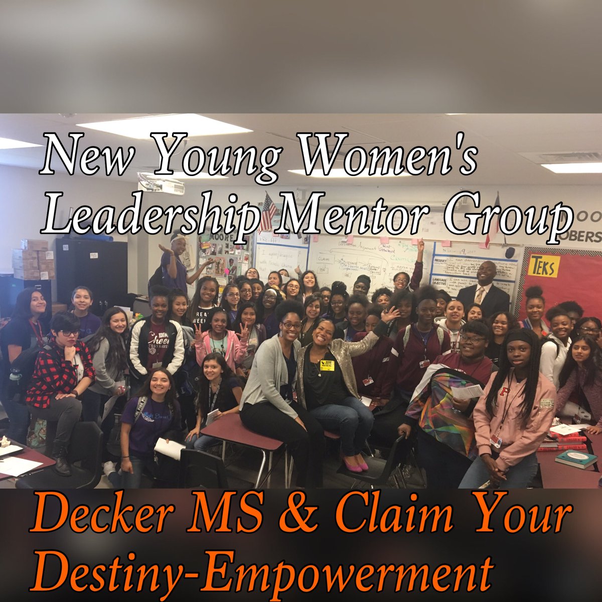 deckermiddle's tweet photo. New Student Leadership Mentor group!!!! #StudentEmpowerment #DeckerMS #ManorISD https://t.co/OzZjazMbiL