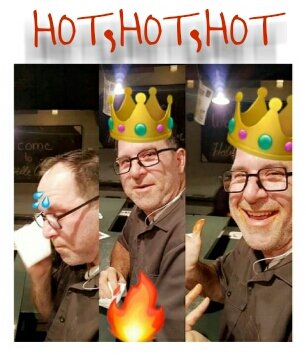 Crowned Cheff Jeff of element2nine.com "King of <a href="/HOTVILLECHICKEN/">Hotville Chicken (DulanVILLE Food Truck)</a>" on 2/11. He joins the royal court of Satis-fried Pain. Who's next?